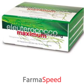 eleuterococco maximum 20 fiale