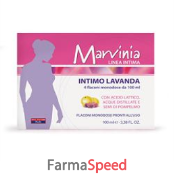 marvinia lavanda vaginale 4 flaconi 100ml