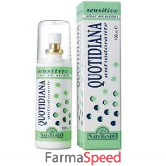quotidiana antiodorante spray sensitive 100 ml
