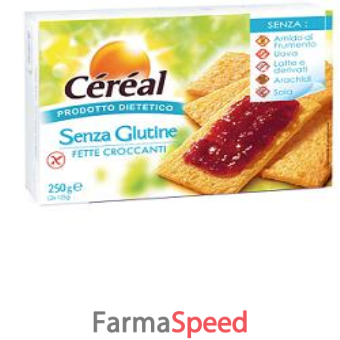 cereal fette croccanti senza glutine 250 g