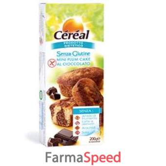 cereal miniplumcake gocce cioccolato 200 g