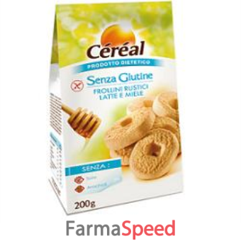 cereal frollini rustici latte miele 200 g