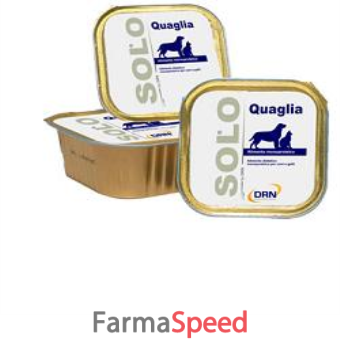 solo quaglia cani/gatti 100g