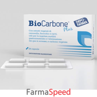 biocarbone plus 24 capsule