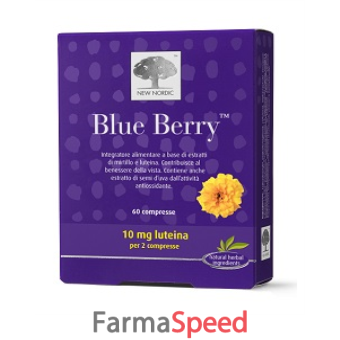 blue berry 60 compresse