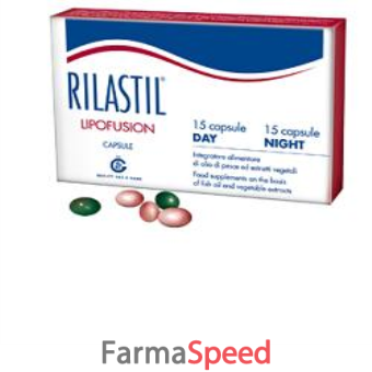 rilastil lipofusion giorno 15 capsule + notte 15 capsule