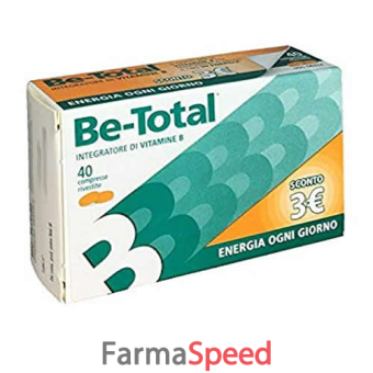 be-total 40 compresse promo