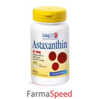 longlife astaxantin 4 mg 30 perle