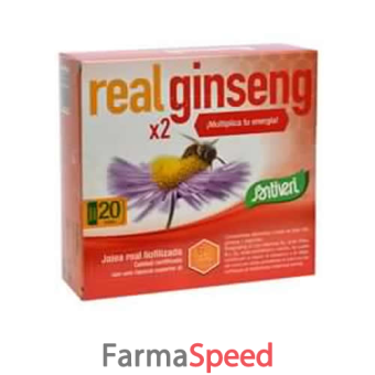 real ginseng x2 20 fiale 10 ml