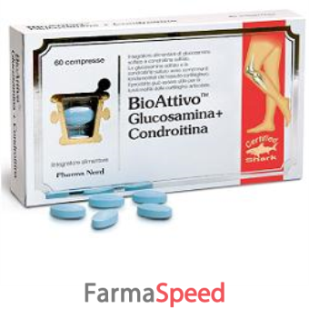 bioattivo glucosamina + condroitina 60 compresse