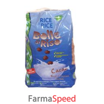 rice&rice bolle di riso al cacao 150 g senza lievito