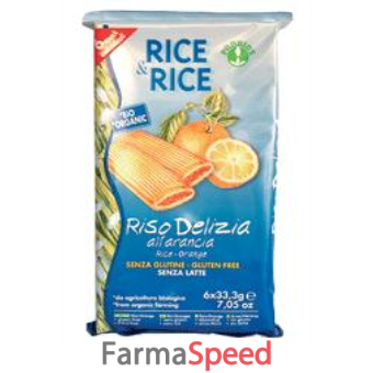 rice&rice riso delizia all'arancia 6 x 33 g