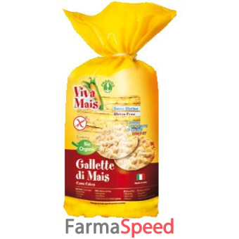 viva mais galletta di mais con sale 100 g senza lievito