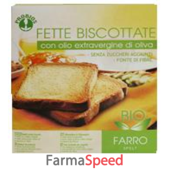 fette biscottate con farina integrale di farro 450 g