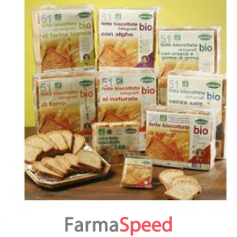 fette biscottate integrali al naturale 450 g