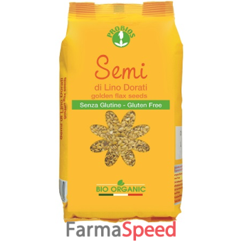 semi di lino dorati italiani 500 g