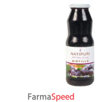 natipuri succo mirtillo 750 ml