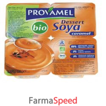 provamel soya dessert caramel 4 x 125 g