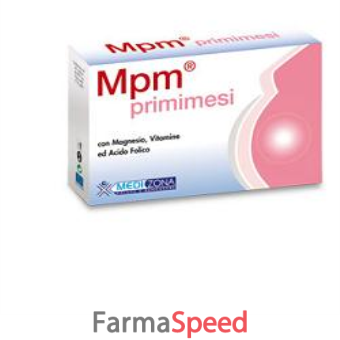 mpm primi mesi 30 ovalette 24,6 g