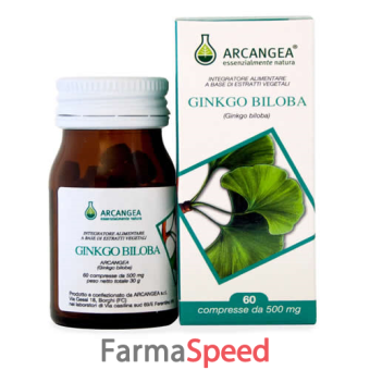 ginkgo biloba 60 compresse 500 mg