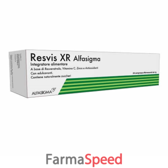 resvis xr biofutura 20 compresse effervescenti