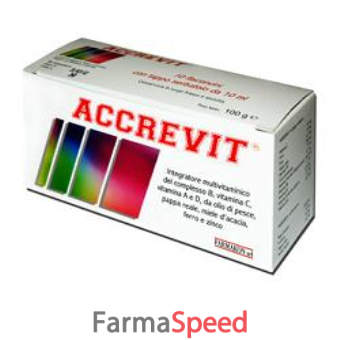 accrevit 10 flaconcini