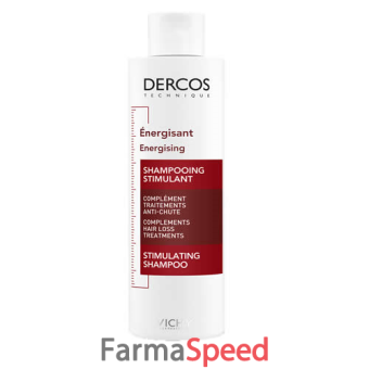 dercos shampoo complemento anticaduta energizzante 200 ml