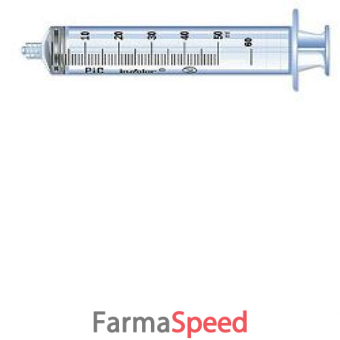 siringa pic monouso sterile capacita' 30ml cono luer lock senza ago 1 pezzo