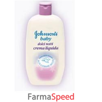 johnsons baby crema liquida dolci notti 300 ml