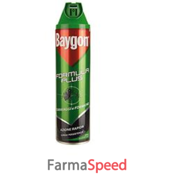 insetticida baygon scarafaggi e formiche plus spray 400 ml