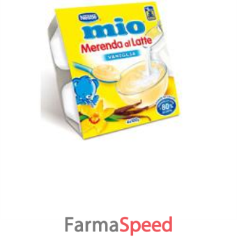 mio merenda vaniglia 4 x 100 g