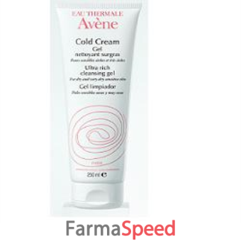 avene eau thermale cold cream gel detergente surgras 100 ml