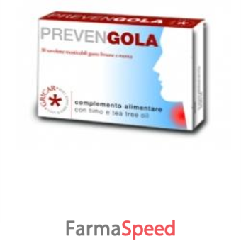 prevengola limone menta 30 tavolette 15 g