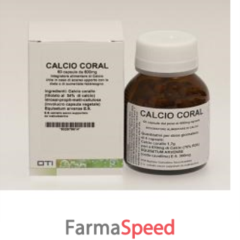 calcio coral 60 capsule