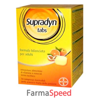 supradyn tabs 50 compresse masticabili