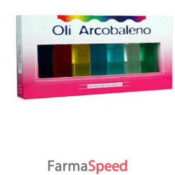 arcobaleno olio set mini 7pz