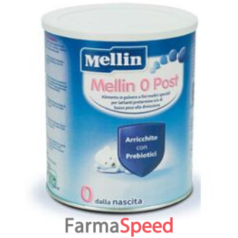 mellin 0 post latte polvere 800 g