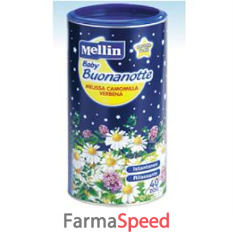 mellin baby buonanotte melissa camomilla verbena 200 g