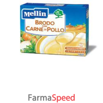 mellin brodo carne pollo 10 bustine