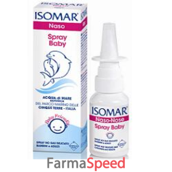 isomar soluzione acqua mare baby spray no gas 30ml