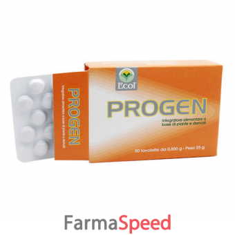 progen 50 tavolette 0,5 g