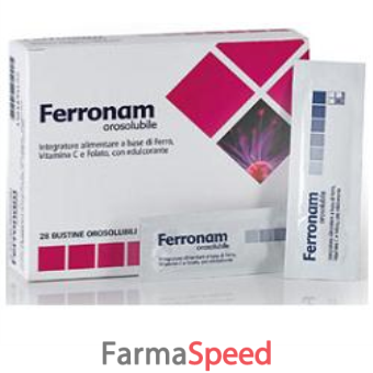 ferronam orosolubile 28 buste