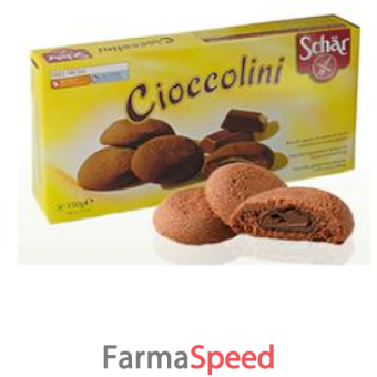 schar cioccolini biscotti 150g