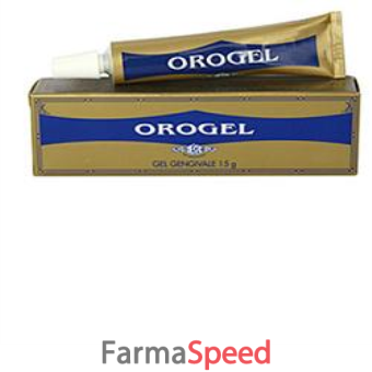 orogel gel gengivale tubo 15 g