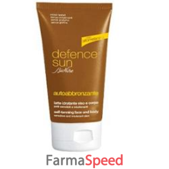 defence sun latte autoabbronzante viso e corpo 100 ml