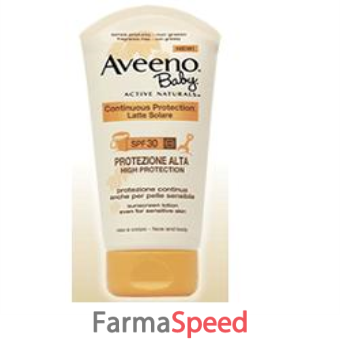 aveeno latte solare baby spf30