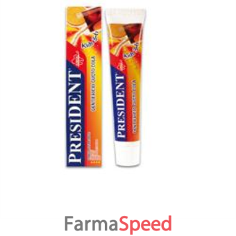 president kids 3-6 dentifricio cola 50 ml