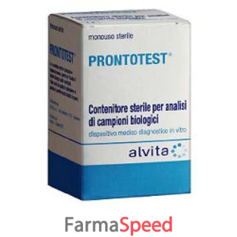 contenitore sterile feci prontotest