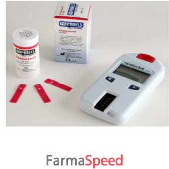 kit per autocontrollo colesterolo totale 3 strisce 3 pungidito 3 micropipette