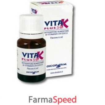 vita k plus 50 gocce 6 ml